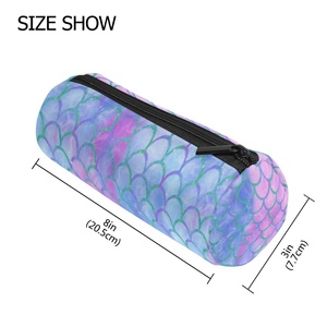 Trousse à crayons scolaire pour filles et enfants, design sirène mignon - Product Image 2