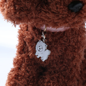 Pendentif en métal pour animaux de compagnie Husky, chien, dalmatien, homard, porte-clés, design décoratif - Product Image 4