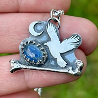 Pendentif vintage Livre magique Bouteille magique Accessoires de bijoux DIY Acier titane Chaîne de base 18k