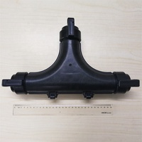 Boîtier de distribution en T pour micro-conduits en fibre optique ABS, boîte de jonction pour micro-conduits en plastique, fermeture de câble pour micro-conduits