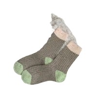 Chaussettes mi-mollet en tricot épais pour femmes, style décontracté, automne-hiver, coréen Dongdaemun, chaudes, en élasthanne/coton, usage quotidien, antidérapantes, jetables