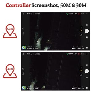 FPVTosky Plateforme d'atterrissage double face de 51 cm réfléchissante nocturne à pliage rapide, accessoires de drone pour DJI Avata 2 - Product Image 4