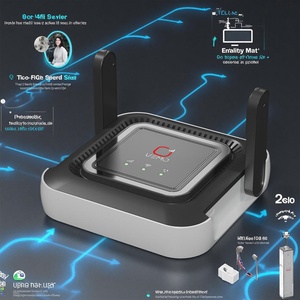 Routeur mobile 4G VEMO, internet portable Wifi 4g, modem de poche avec carte SIM, routeurs avec port Type C, batterie 5000 mAh, port RJ45 - Product Image 2