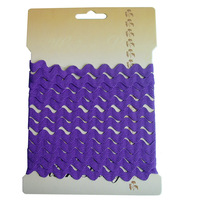 Ruban Rac en Polyester pour garnitures, en forme de Zig Zag, pour la décoration, vente en gros des fournisseur chinois, vente en gros