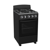 Kompor Gas Stainless Steel Berdiri Sendiri dengan Oven 6 Tungku untuk Rumah & Dapur Restoran Langsung dari Pabrik OEM ODM