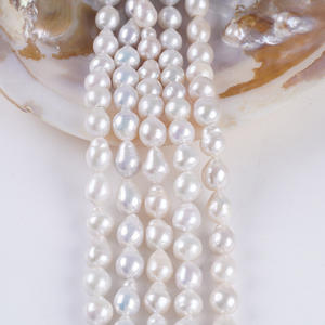 Perlas de Agua Dulce Naturales de Zhuji, 9-11 mm, Edison, Blancas, Sueltas, Material Semiterminado para Collares - Product Image 1