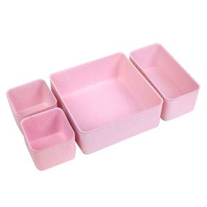 Prix usine Pack feutre tiroir organisateur plateau, bureau tiroir organisateur multi couleur feutre Cube recycler boîtes de rangement - Product Image 1