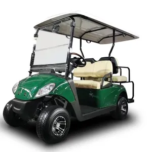 Cổ điển ezgo mô hình G07 5KW 10 inch màn hình tối đa 28mph off road 6 người Golf giỏ hàng Câu lạc bộ xe 6 chỗ ngồi Golf giỏ hàng