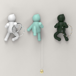 Thần đồng hr38 nhà máy Outlet số lượng lớn cá nhân móc ABS nhựa móc nhựa dính tường móc cho khăn - Product Image 1