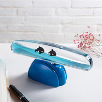 Aquarium Aqua Dancing Wave Promotion Cadeau Balance Plate Up Down Floating Bubble Liquid Oil Water Swing Seesaw