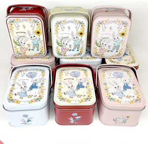 Caja de Regalo Creativa Portátil, Divertida y Linda con Diseño de Conejo, Pequeña y Exquisita Caja de Regalo de Aluminio - Product Image 4