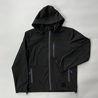 Herren Winter Soft shell Jacke für Outdoor-Sport und Arbeit Wasserdichte Wind jacke mit Stehkragen Dünn Bequem zum Wandern