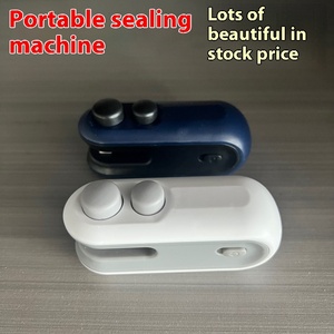Mini Selladora Eléctrica 2 en 1, Selladora de Bolsas de Plástico Portátil para Cocina con Clips para Bolsas de Almacenamiento de Alimentos - Product Image 6