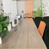 Muebles de Oficina Comerciales 2026, Cubículo, Estación de Trabajo para 4 Personas, Escritorio para Computadora, Mesa de Oficina