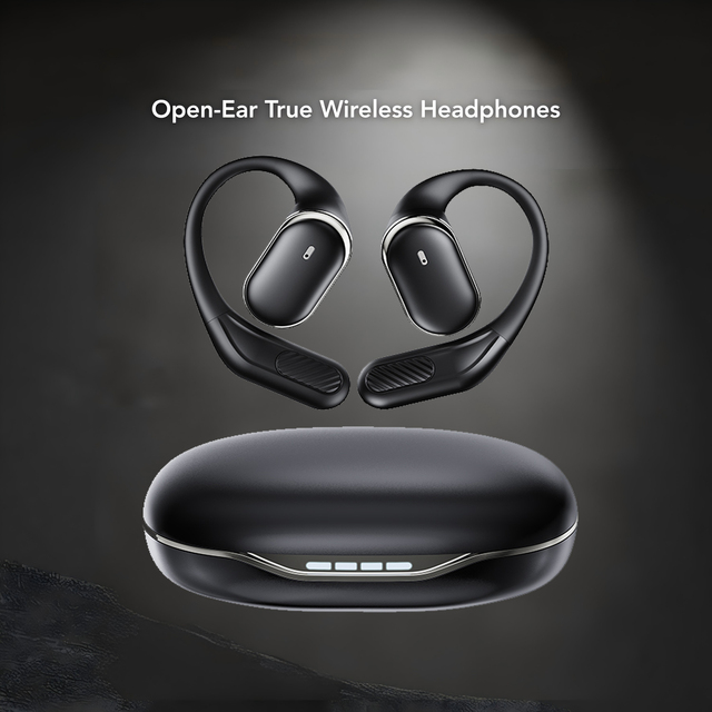 T6 True Wireless Stereo V5.4 Stereo Earbuds Gaming Headset Semi in Ear Music Headphone Ear Hook Earphone
