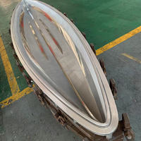 Canoë de pêche Kayak 2025 chine Rotomoulé en alliage d'aluminium coulée CNC usinage rotation rotationsformen Aus aluminium