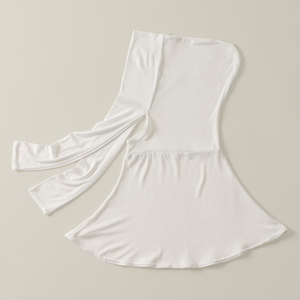 <span class=keywords><strong>Bonnet</strong></span> intérieur intégral couleur unie pour femme musulmane, <span class=keywords><strong>sous</strong></span>-<span class=keywords><strong>bonnet</strong></span> à <span class=keywords><strong>nouer</strong></span> en jersey modal, <span class=keywords><strong>hijab</strong></span> instantané avec sangles - Product Image 5