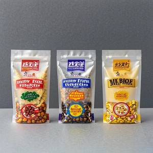 Custom Printed Cookies Packaging <b>Bags</b> Stand up Smell Proof Food Plastic <b>Bags</b> Zipper Seal for Cookies Biscuit Nuts With Window - Product Image 6