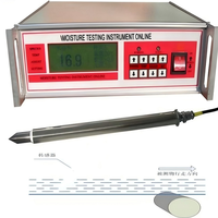 Analyseur d'humidité numérique LCD haute précision pour micro-ondes avec technologie d'ondes électromagnétiques haute fréquence, garantie 1 an