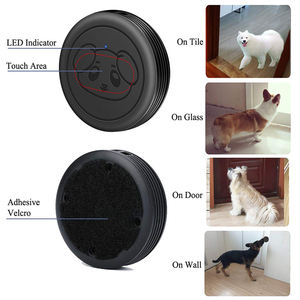 Échantillon gratuit inclus Récepteur et émetteur Entraînement au pot Sonnette pour chien Bouton tactile étanche Sonnette pour chien sans fil - Product Image 2