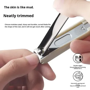 Stainless Steel 3 1 Nail Clipper Set Nail Scissors Sharp Blade Nail <b>File</b> Ear Pick Durable Portable Professional YOUXIN Brand - Product Image 3