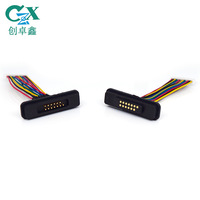 Câbles de charge magnétique 13 broches 5V2A pour dispositifs médicaux connectés, connecteur Pogo Pin, RF PCB IP40, alimentation FPC aérospatiale