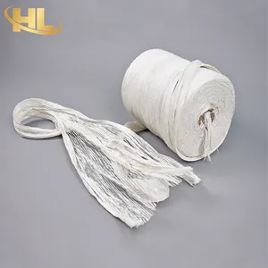 OEM Factory Power Cable Split Film Fibrillated Filler Yarn PP Filler Twine Cable PP Filling Rope