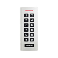 Lector de Tarjetas RFID de Proximidad con Cable, 125KHz 13.56MHz, con Teclado, para Sistemas de Control de Acceso, Resistente al Agua IP66 para Exteriores