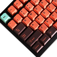 Personality GMK Copper Keycaps Pbt 134 Keys Dye-Sub Cherry Profile Keycap for 61/87/104/108 Mx Switch Mechanical Keyboard