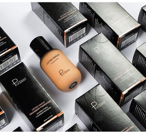 Vente en gros Correcteur de maquillage longue durée à couverture complète Fond de teint liquide Crème Fond de teint blanchissant imperméable et hydratant - Product Image 5