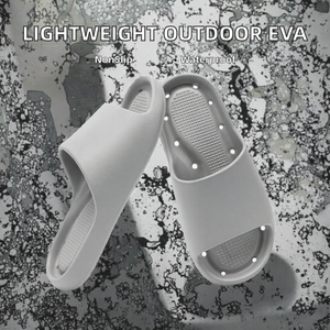 Sandalias de EVA Ligeras para Hombre y Mujer, para Verano y Otoño, Punta Abierta, Antideslizantes, Transpirables e Impermeables, para Baño, para Parejas - Product Image 2