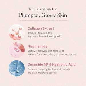 Masque de nuit au collagène 75 ml, crème masque pour le visage, raffermissant, hydratant, soin de nuit - Product Image 5