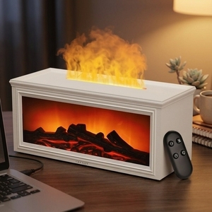 Portable Air Humidifier with Ambient Lighting and Automatic Shut-off <b>Timer</b> - Product Image 1