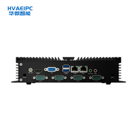 Mini Computadora Industrial Integrada HVAEIPC de 12.ª Generación |   Doble LAN, Múltiples Puertos Seriales, 4GB de RAM, 256GB de Almacenamiento, Sistema Operativo Integrado, Bluetooth