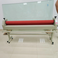 1.6m plastifieuse manuelle rouleau de film froid pour rouler la machine à plastifier pas cher