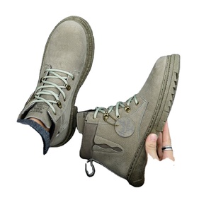 2022 Autumn and Winter Fashion New Men's Boots Wholesale Casual High-top Tooling Shoes - Product Image 5