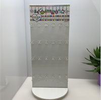 Nouveau Design Deux Côtés Porte-clés Acrylique Porte-Présentoir