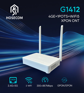 อุปกรณ์เชื่อมต่อปลายทางออปติคอล XPON รุ่น AC1200 WiFi 5 ดูอัลแบนด์ 5G 2.4G G1412 ONU พร้อม 4GE 1USB VoIP - Product Image 1