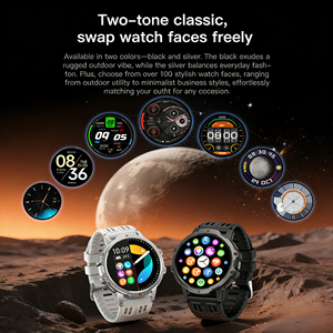 Montre connectée GOTODO AI compatible avec Android et Apple, batterie 1000 mAh, Bluetooth 5.3, écran TFT, résistance à l'eau 3ATM - Product Image 5