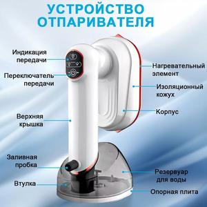 เตารีดไฟฟ้าพกพา 110v 220v เทคโนโลยีให้ความร้อนเร็ว 20 วินาที เครื่องรีดผ้าไอน้ำขนาดเล็ก ใช้งานสะดวก เหมาะสำหรับการเดินทางและใช้ในบ้าน - Product Image 2