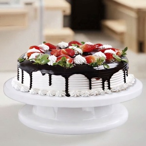 Outil de pâtisserie, table de décoration de gâteaux, légère et stable, <span class=keywords><strong>roulette</strong></span> à pâtisserie DIY, moule à gâteau - Product Image 5