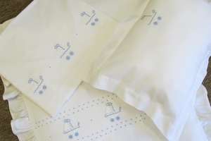 Juego de ropa de cama para bebé, bordado 100% algodón Quang Thanh - Product Image 2