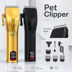 New Rechargeable <b>Small</b> Style Pet Grooming Hair Clipper Plastic Dog Hair Trimmer with <b>Box</b> Packed Pet Hair Removal - Product Image 5