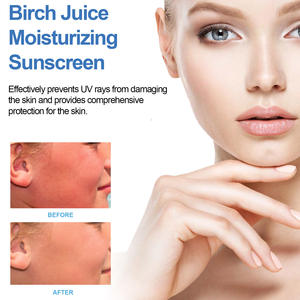 Crème solaire corporelle de haute qualité à l'extrait de plantes SPF 50, vitamine E naturelle, hydratante et nourrissante, 50 ml, pour tous types de peau - Product Image 5