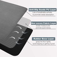 Tapis de yoga TPE haut de gamme en gros, antidérapant, imperméable, pour Pilates et Hot Yoga, avec sangle – Vente en gros