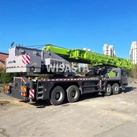 Machine de construction équipement lourd hydraulique télécommande Zoomlion utilisé 50 tonnes grue de camion mobile à vendre