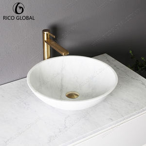 Espejo de Baño Elegante de Alta Gama, Personalizable, Hecho a Mano, de Mármol, con Base, Vetas de Piedra Natural para Centro de Baño - Product Image 2