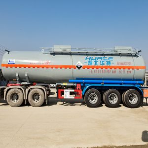 Venta de fábrica de gran volumen resistente a la corrosión tanque de carga semirremolque transportador con precio favorable - Product Image 1
