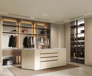 Santopova Couple Free Combination Storage Cabinet White Closet Wood 3 Door Wardrobe - Product Image 2