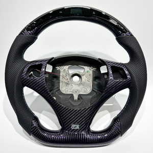 Volante Personalizado con LED de Fibra de Carbono y Cuero para <span class=keywords><strong>BMW</strong></span> E92 E91 E93 E82 E84 E87 E88 E89 <span class=keywords><strong>320i</strong></span> 325i 330i 335i 328i Serie 3 M3 - Product Image 1